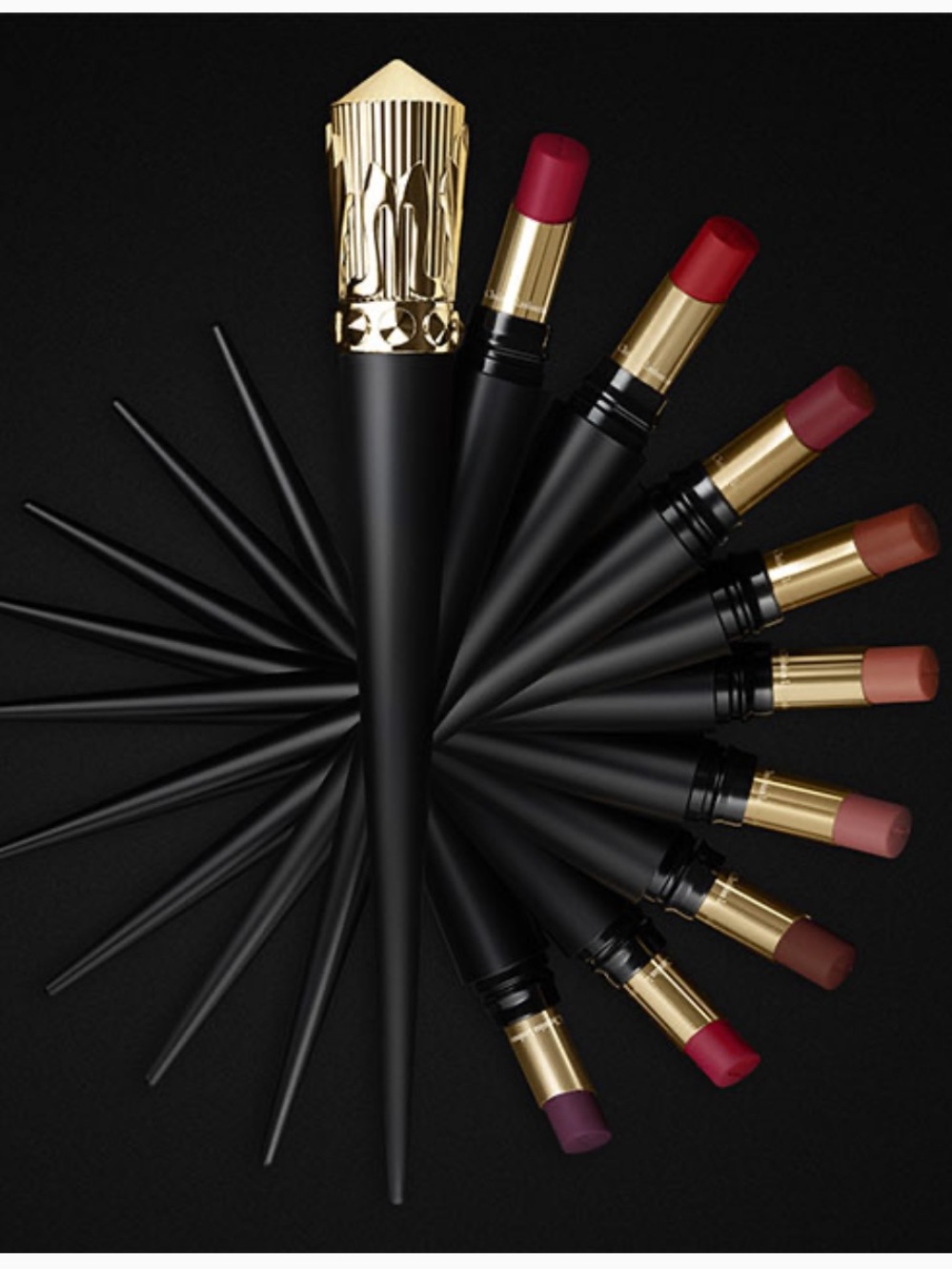 Christian Louboutin Rouge Stiletto Lumi Matte-Red Queendom 128L - Picture 2 of 6